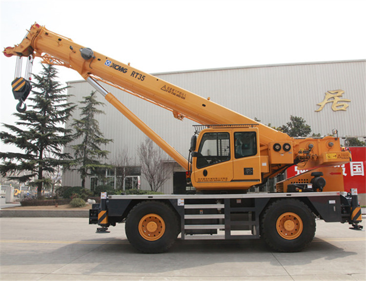 XCMG Official 35 ton hydraulic Rough Terrain Crane RT30 cranes terrain rough for sale